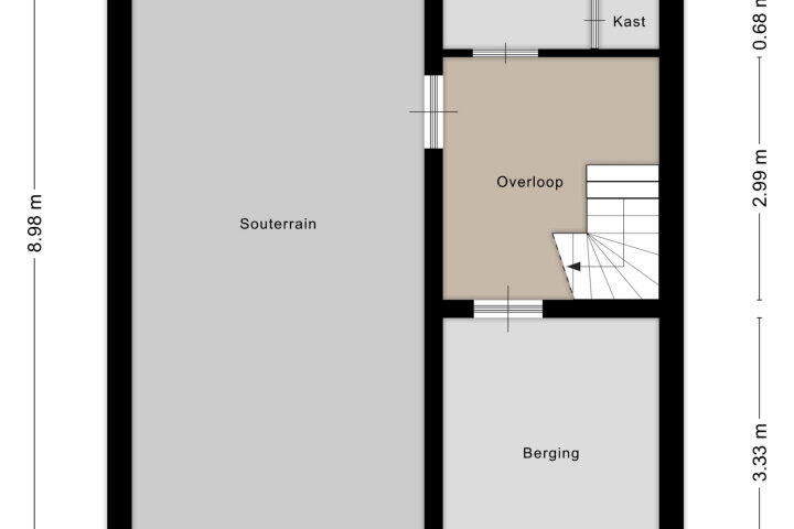 Plattegrond – Kapittellaan 132, Maastricht