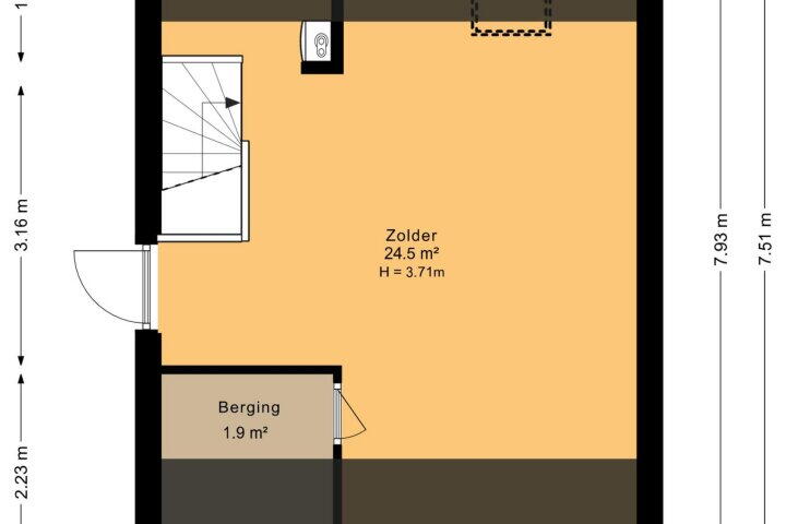 Plattegrond – Karspel 7, Roden