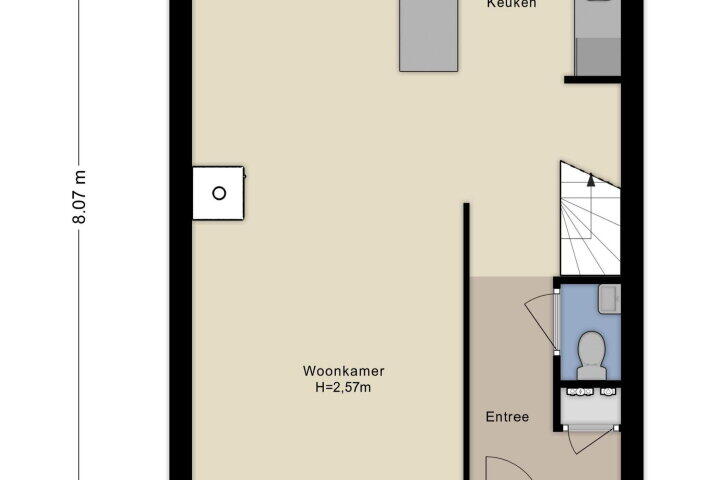 Plattegrond – Karveel 04 22, Lelystad