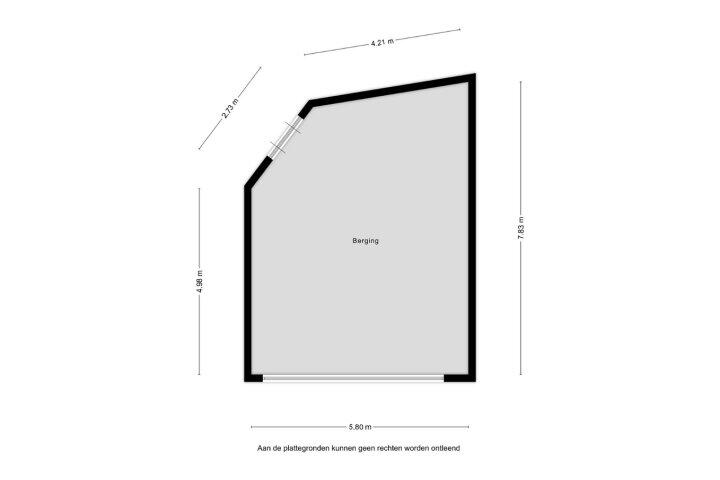 Plattegrond – Kasteellaan 26 B, Wijchen