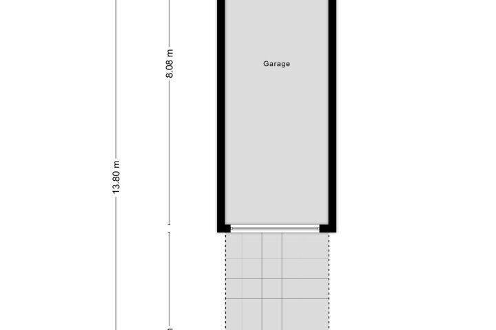 Plattegrond – Kasteellaan 26 W, Wijchen