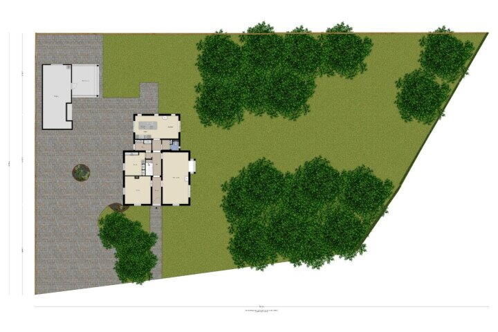 Plattegrond – Kasteelsestraat 8, Overasselt