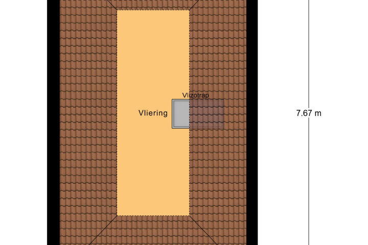 Plattegrond – Kasteelstraat 190, Vlissingen