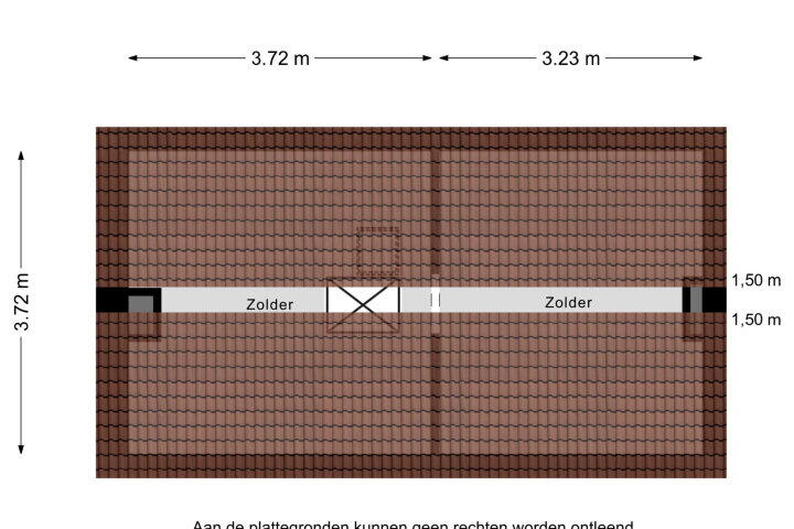 Plattegrond – Kasteelstraat 33, Wouw