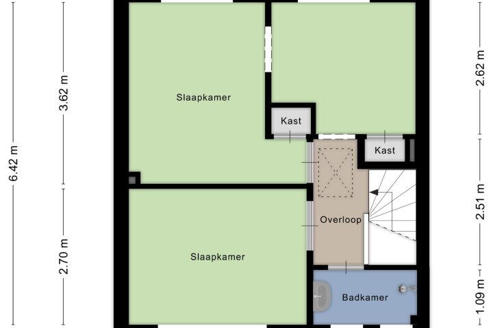 Plattegrond – Keekstraat 27, Heerlen