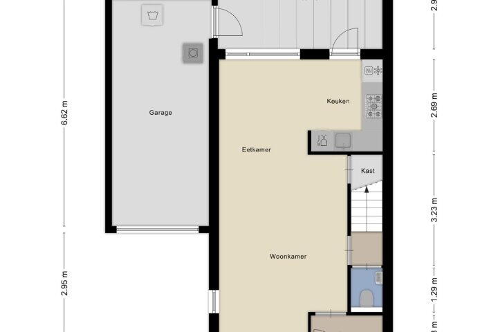 Plattegrond – Keerberg 1, Cadier en Keer