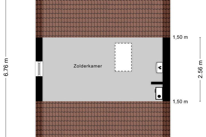 Plattegrond – Keerberg 1, Cadier en Keer