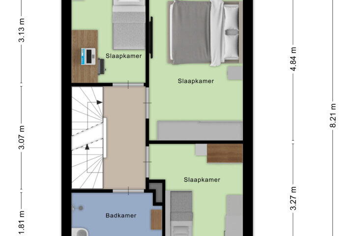 Plattegrond – Kees Dekkershof 11, Roosendaal