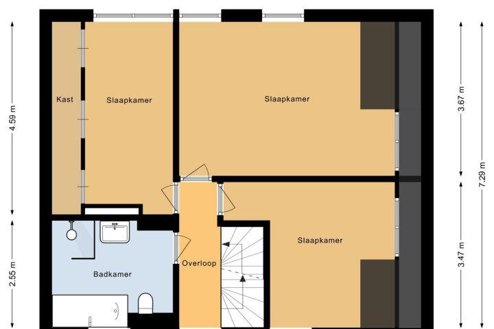 Plattegrond – Keizerarend 2, Heerhugowaard