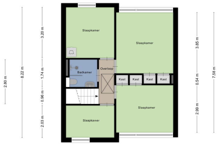Plan – Keizershof 58, Molenhoek