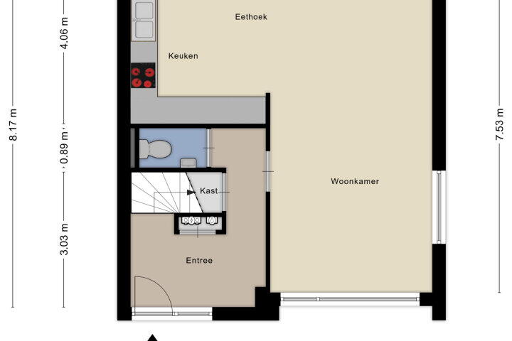 Plattegrond – Keizershof 72, Molenhoek