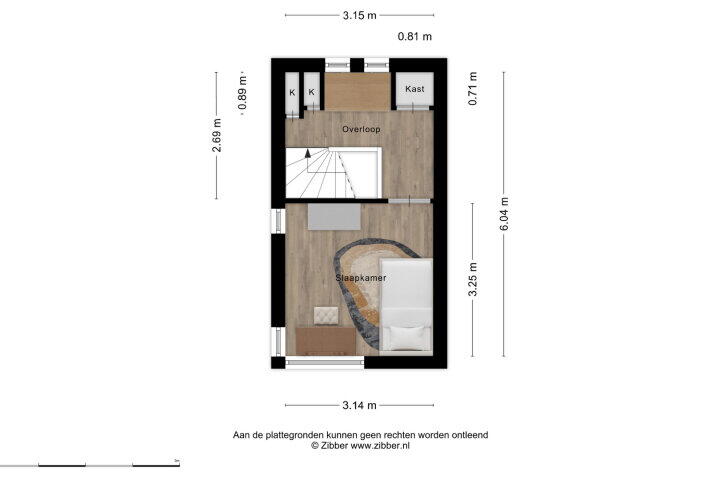 Plattegrond – Keizersmantel 21, Breda
