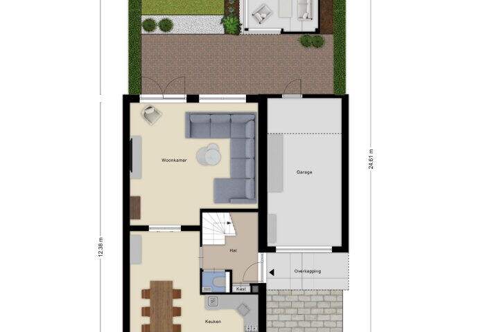 Plattegrond – Kelvinstraat 7, Roosendaal