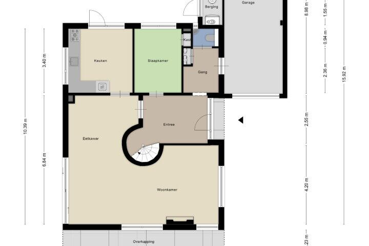 Plattegrond – Kempenaar 04 32, Lelystad