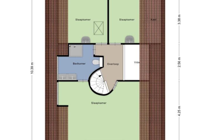 Plattegrond – Kempenaar 04 32, Lelystad