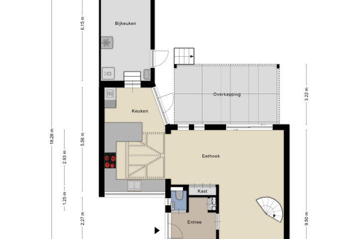 Plattegrond – Kennedylaan 54, Eijsden