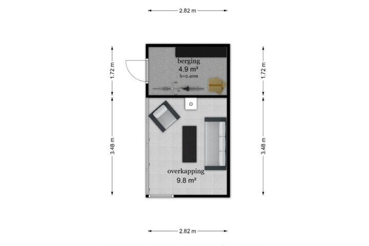 Plattegrond – Kerkeland 3, Langbroek