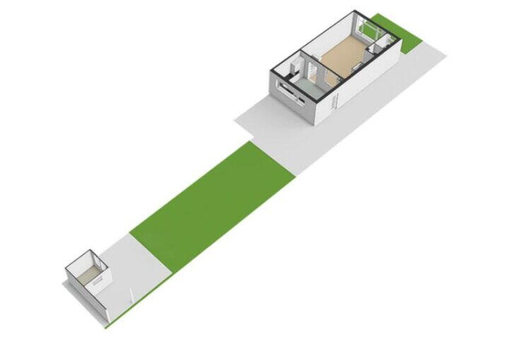 Plattegrond – Kerklaan 21, Hilversum