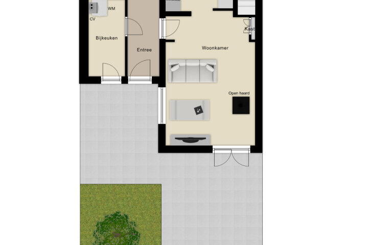 Plattegrond – Kerkpad 7, Velp