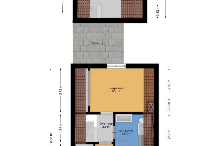 Plattegrond – Kerkstraat 17, Monnickendam