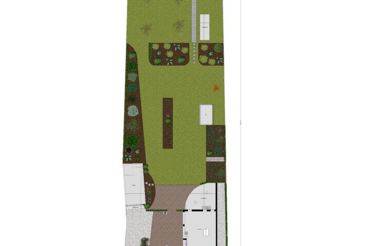 Plattegrond – Kerkstraat 3, Maasbommel