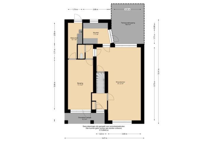 Plattegrond – Kerkveld 29, Swolgen