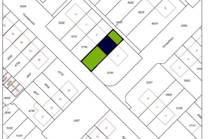 Plattegrond – Kerspellaan 3, Assen
