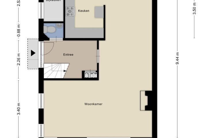 Plattegrond – Kerstendalseweg 1, Berg en Dal