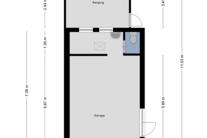 Plattegrond – Kerstendalseweg 1, Berg en Dal