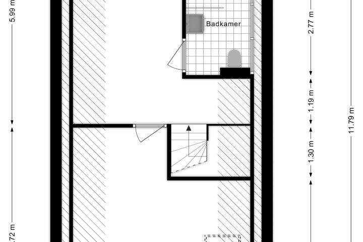 Plattegrond – Kettingsteek 13, Almere
