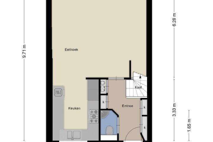 Plan – Kick Wilstraplantsoen 28, Almere