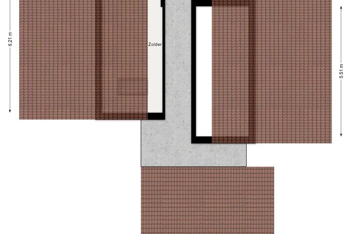 Plattegrond – Kieveen 6, Westerbork