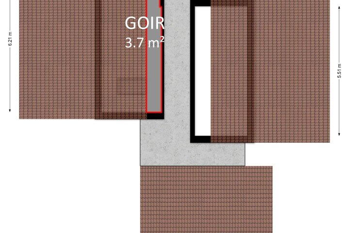Plattegrond – Kieveen 6, Westerbork