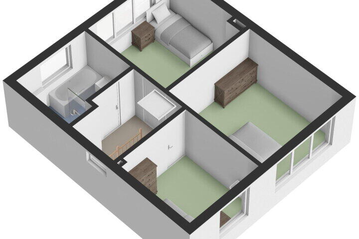 Plattegrond – Kievitstraat 11, Velp