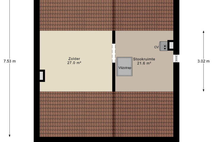 Plattegrond – Kievitstraat 11, Velp