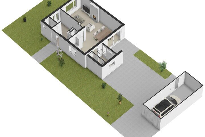 Plattegrond – Kievitstraat 11, Velp