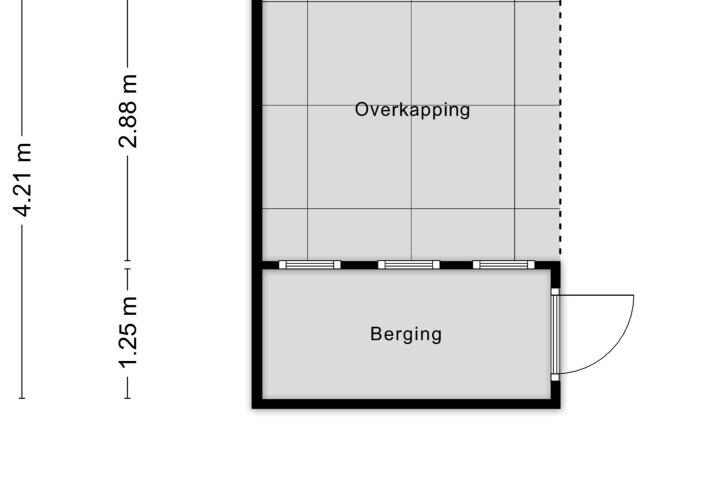 Plattegrond – Kimwierde 212, Almere