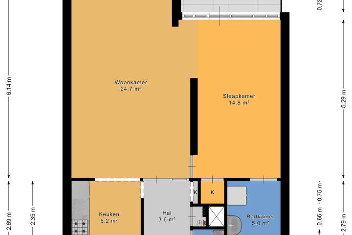 Plattegrond – Kinderen van Versteegplein 30, Zoetermeer