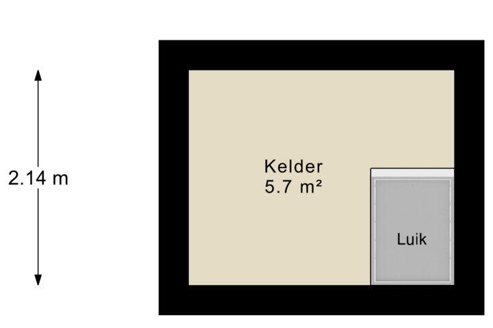 Plattegrond – Klarenbeekstraat 107, Arnhem