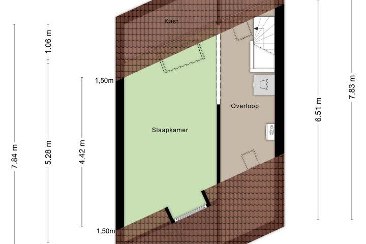 Plattegrond – Klarendalseweg 305, Arnhem