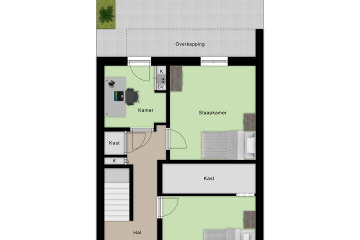 Plattegrond – Klarendalseweg 330, Arnhem