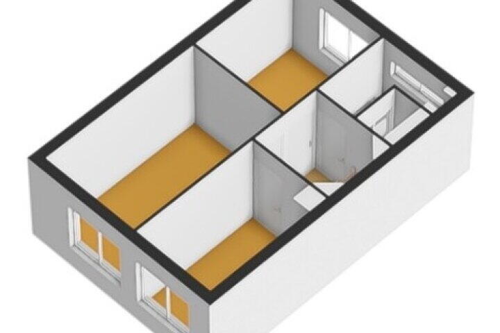 Plattegrond – Klarinetstraat 41, Almere