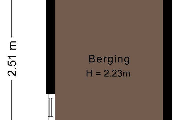 Plattegrond – Klaverstraat 7, Nijmegen