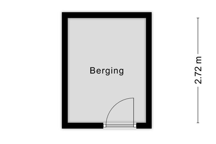 Plattegrond – Kleiburg 204, Amsterdam