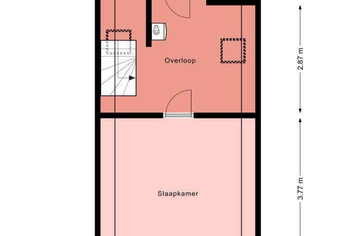 Plattegrond – Kleine Dijlakker 28, Bolsward