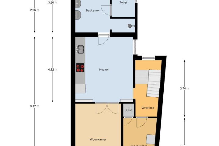 Plattegrond – Kleingraverstraat 191, Kerkrade