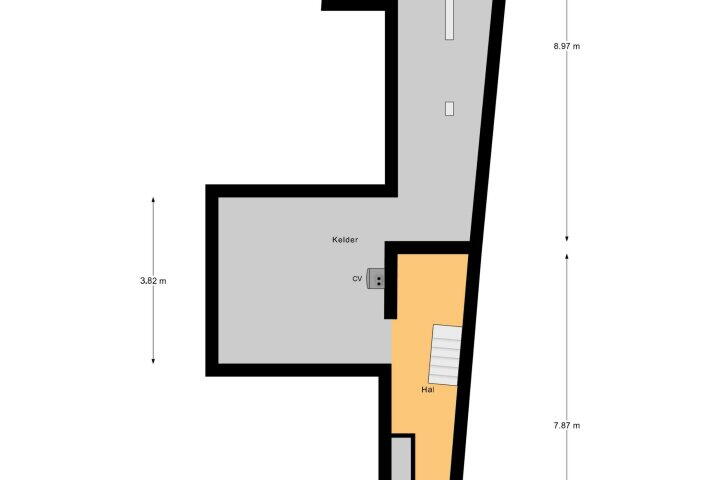 Plattegrond – Kleingraverstraat 191, Kerkrade