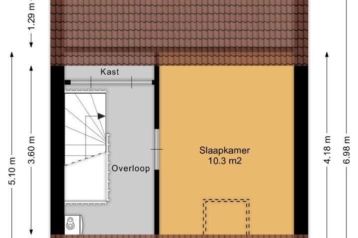 Plattegrond – Klepperman 120, Alphen aan den Rijn