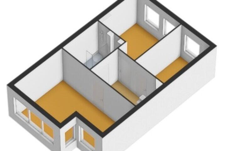 Plattegrond – Klimtstraat 3, Almere