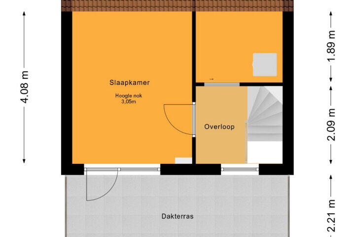 Plattegrond – Klimtstraat 3, Almere